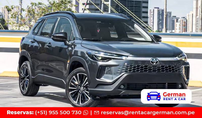 Alquiler Auto Toyota Corolla Cross Piura Talara Peru