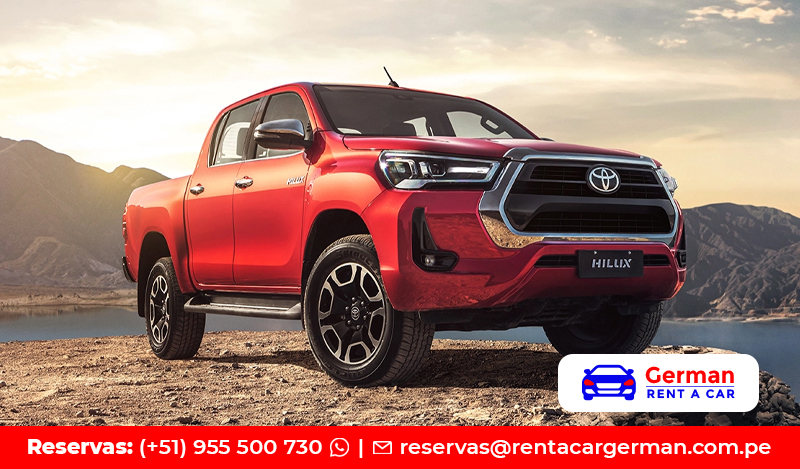 Alquiler Camioneta Toyota Hilux Piura Talara Peru