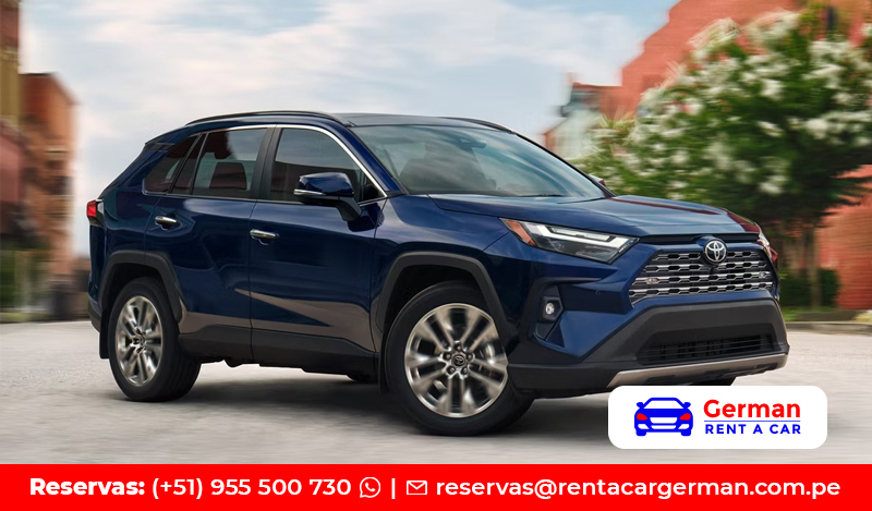 Alquiler Camioneta Toyota Rav4 Piura Talara Peru