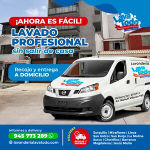 Lavado Delivery Recojo Entrega Casa Lima