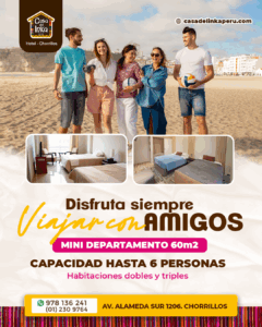 hospedaje chorrillos viajes turismo