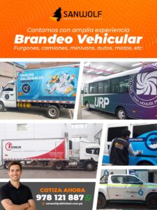 Brandeo Flota Carros Vehiculos Vinilos Adhesivos Lima 