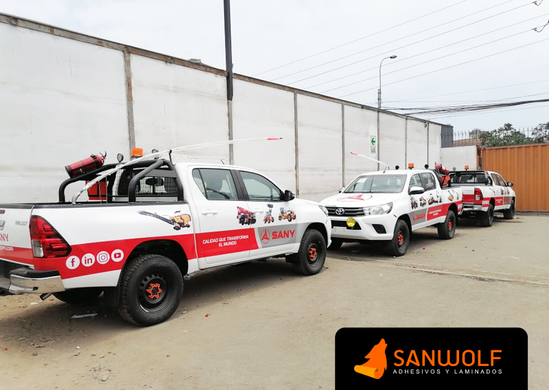 Servicio de brandeo flota vehicular publicidad Lima